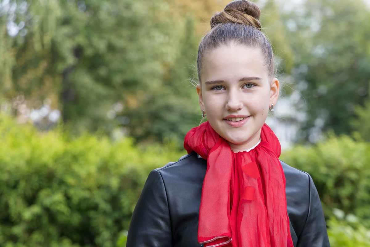 Mandy is helemaal opgebloeid